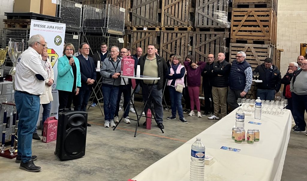 2026 Photo soirée partenaires Bresse Jura Foot